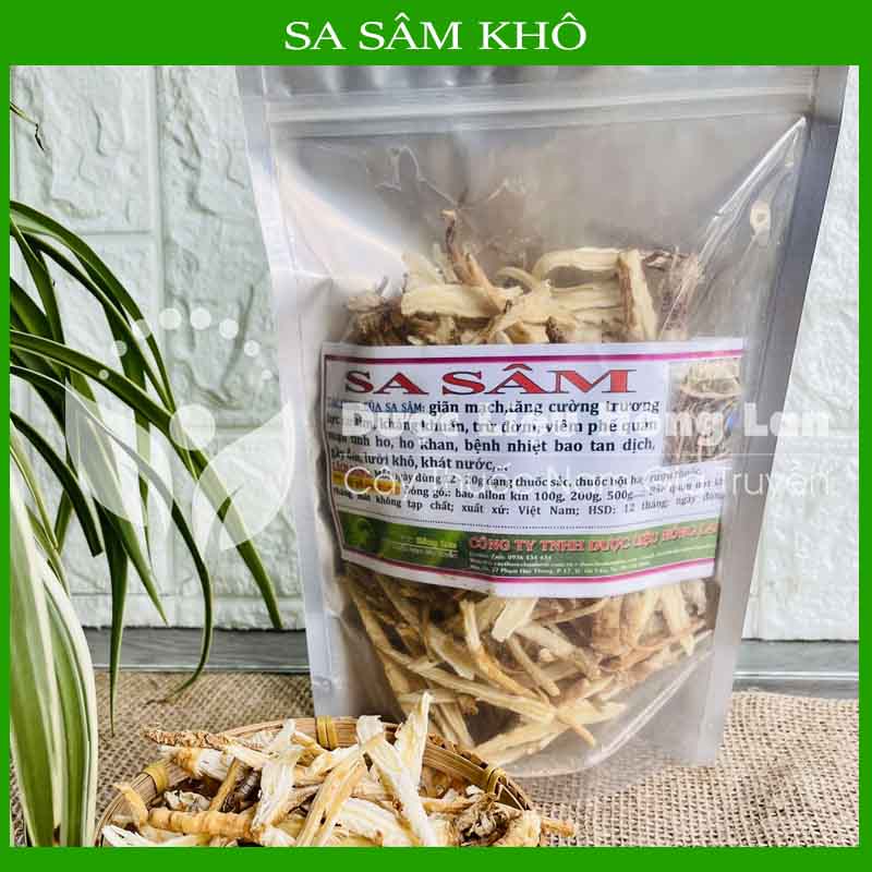 100g Sa Sâm vị thuốc bắc khô sạch