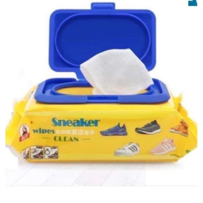Khăn Giấy Ướt Lau Giày Sneaker Wipes Clean thần thánh