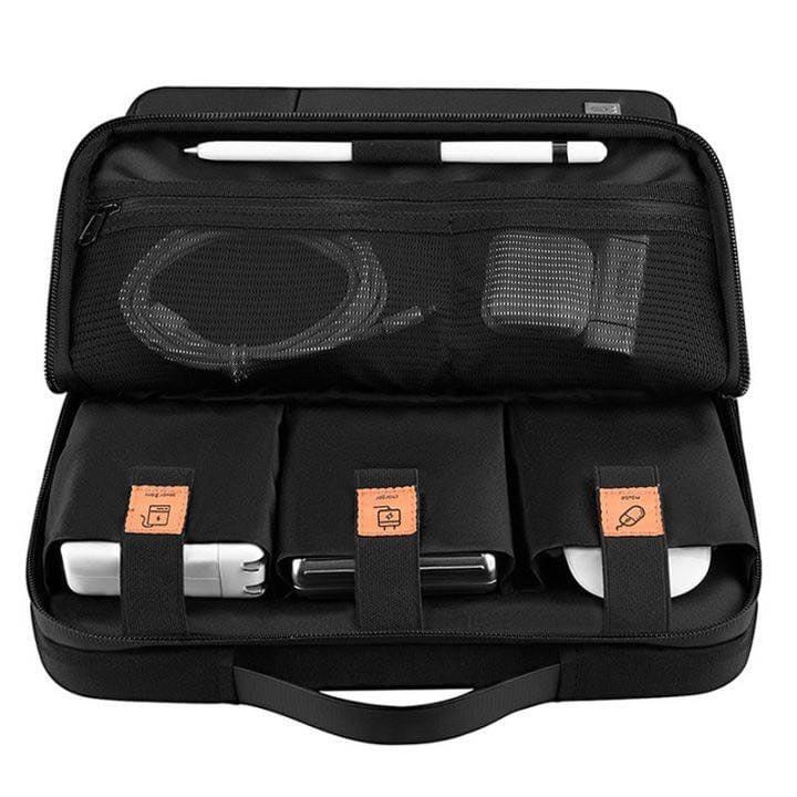 Túi Đựng Laptop Wiwu Alpha Double Layer Sleeve Dành cho Laptop, Macbook Air Chống Sốc BẢo vệ 360 Độ - Hàng Chính Hãng