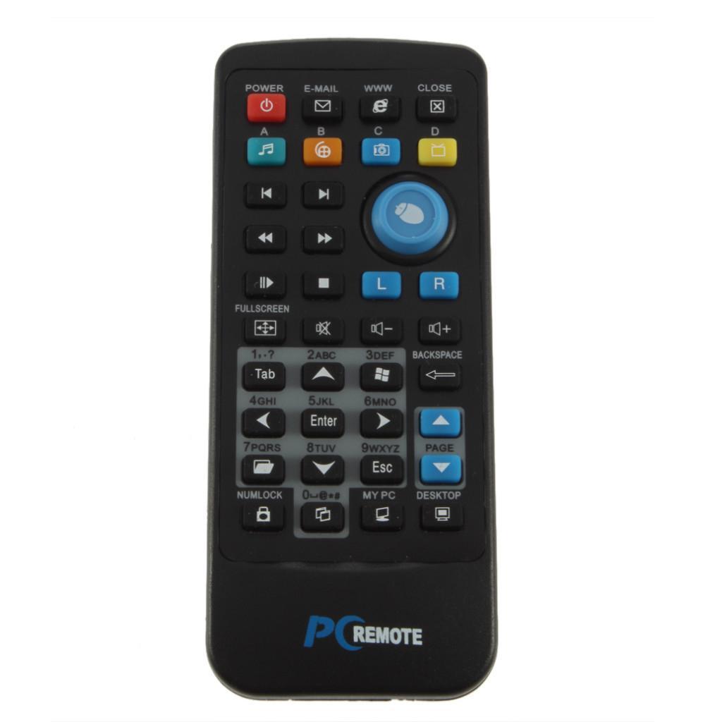 Media Center Computer USB PC IR Remote Control For Windows 7 8 10 Xp Vista