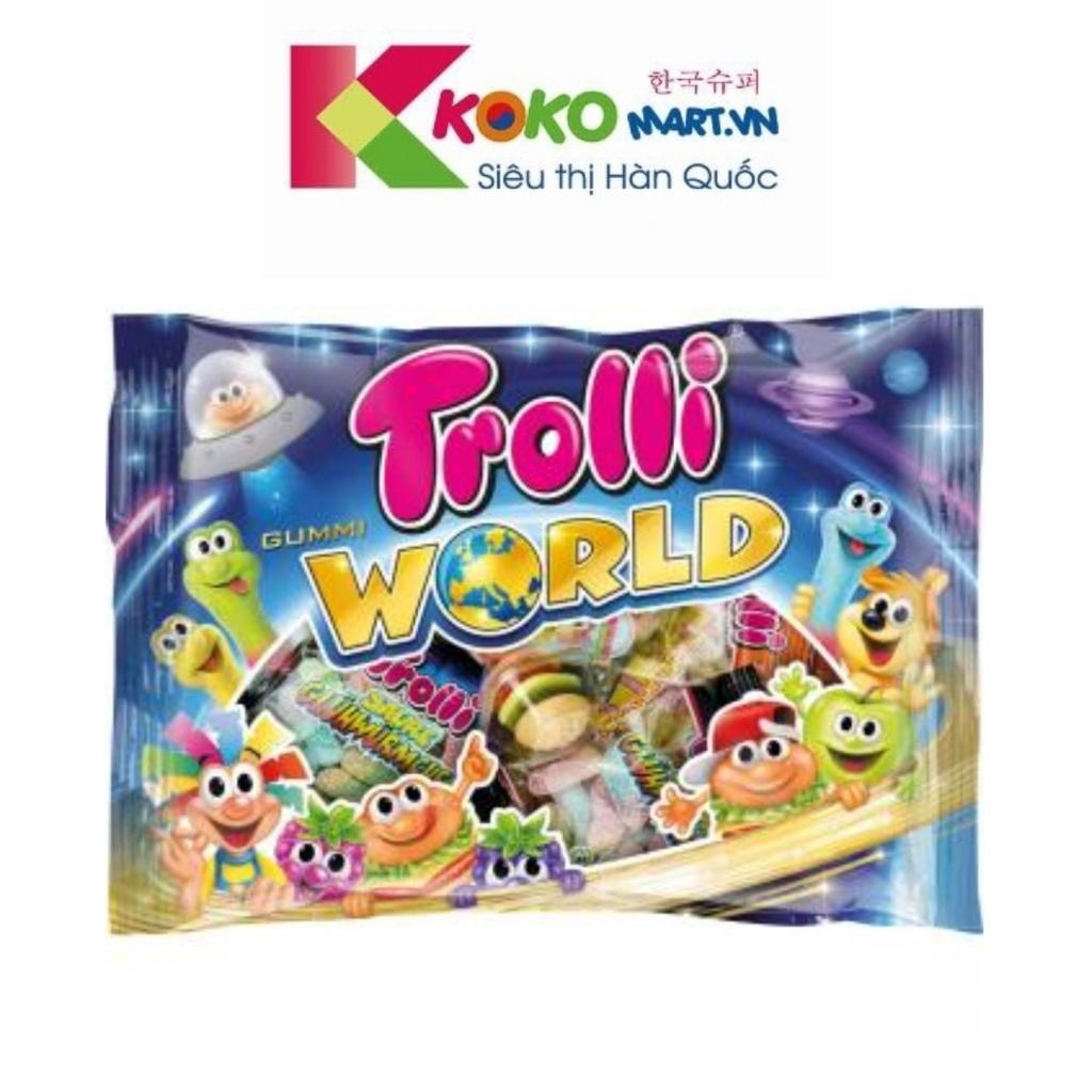 Kẹo dẻo vị trái cây Trolli Gummi World 230g