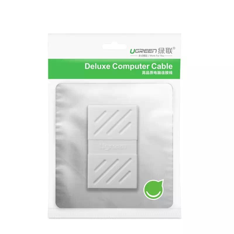 Ugreen UG20311NW114TK Màu Trắng Đầu nối dài dây mạng CAT6 cao cấp - HÀNG CHÍNH HÃNG