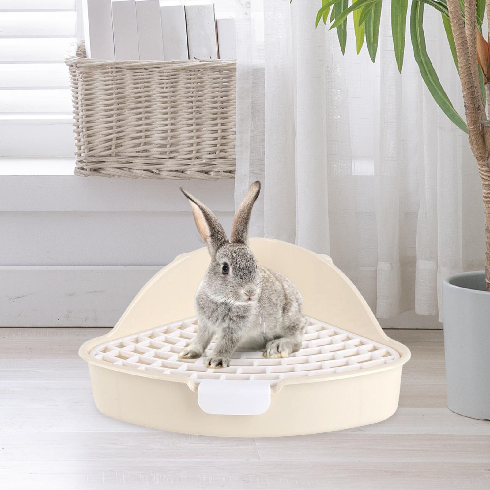 Pet Toilet Potty Trainer with Snap Fastener Other Animals Rabbit Litter Box