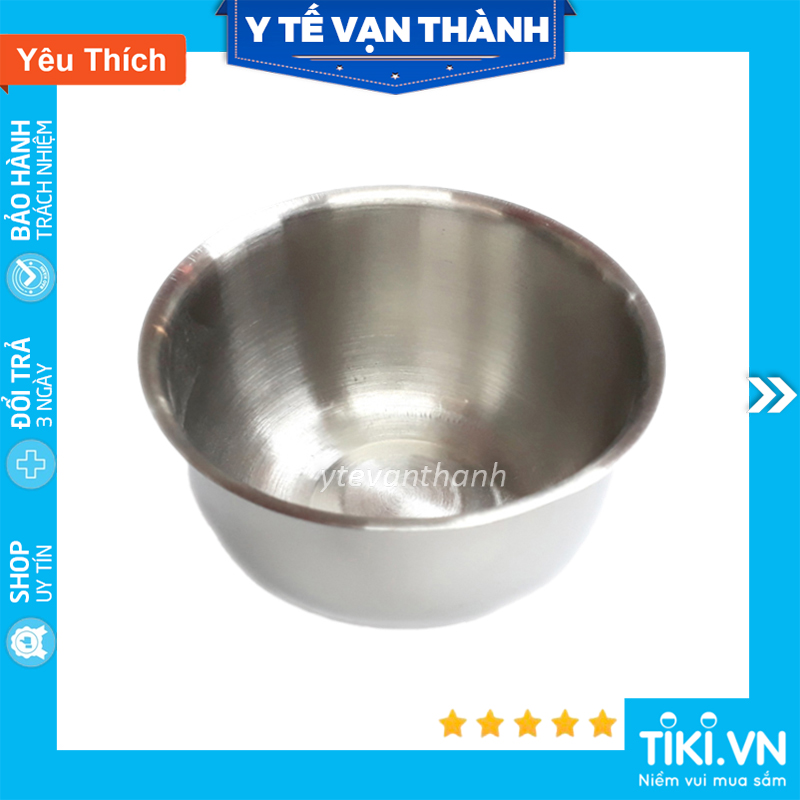 Chén Inox Y Tế Sâu- Inox 304 Cao Cấp, Sâu 8cm -VT0287