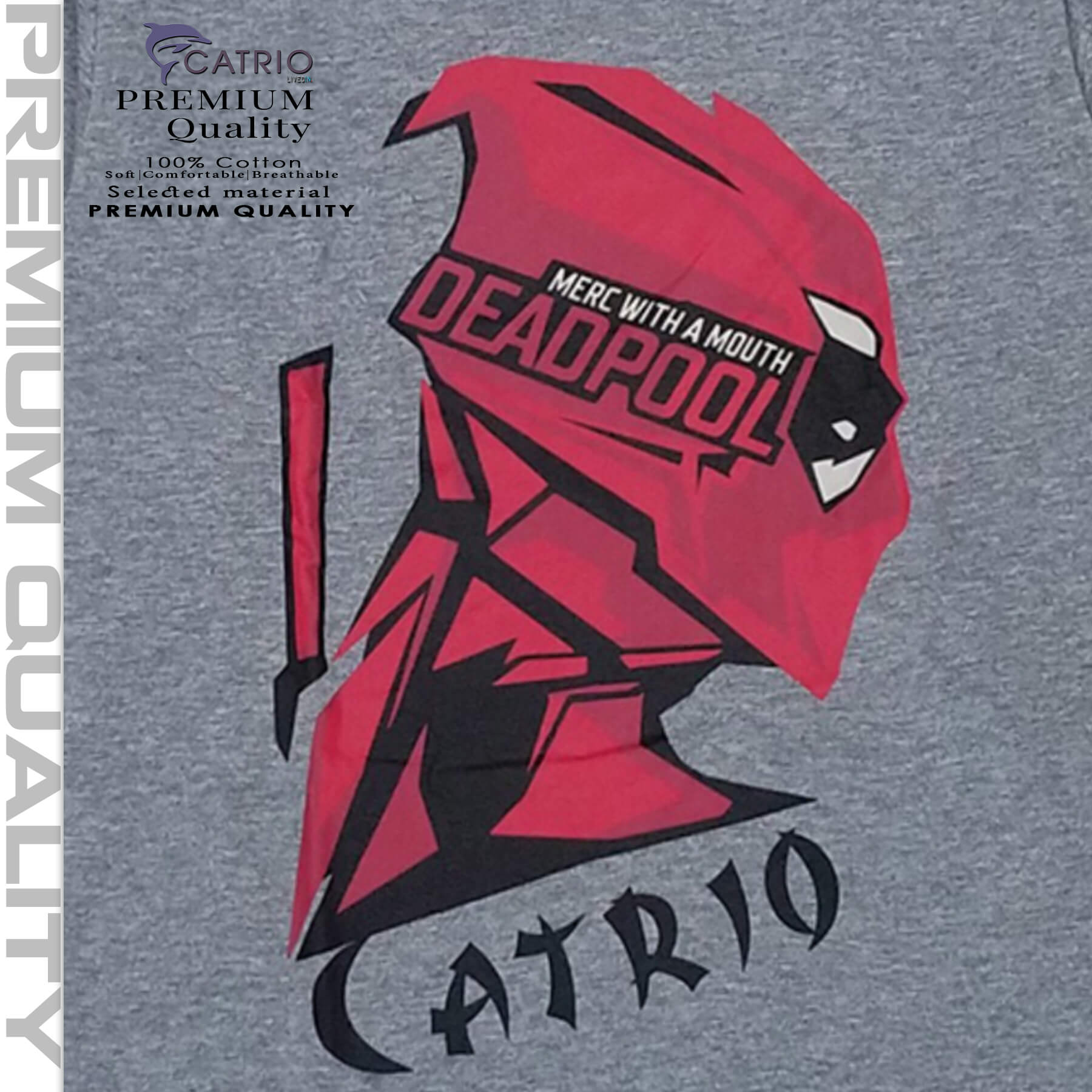 ÁO PHÔNG DÀI TAY BÉ TRAI CATRIO hình DEADPOOL, màu XÁM là áo thun cotton dài tay trẻ em từ 9 tuổi 30KG 10 tuổi 35kg 12 tuổi 50kg thuộc BST quần áo trẻ em mùa thu đông CATRIO kết hợp quần dài cotton thành bộ đồ mùa thu đông trẻ em đẹp9