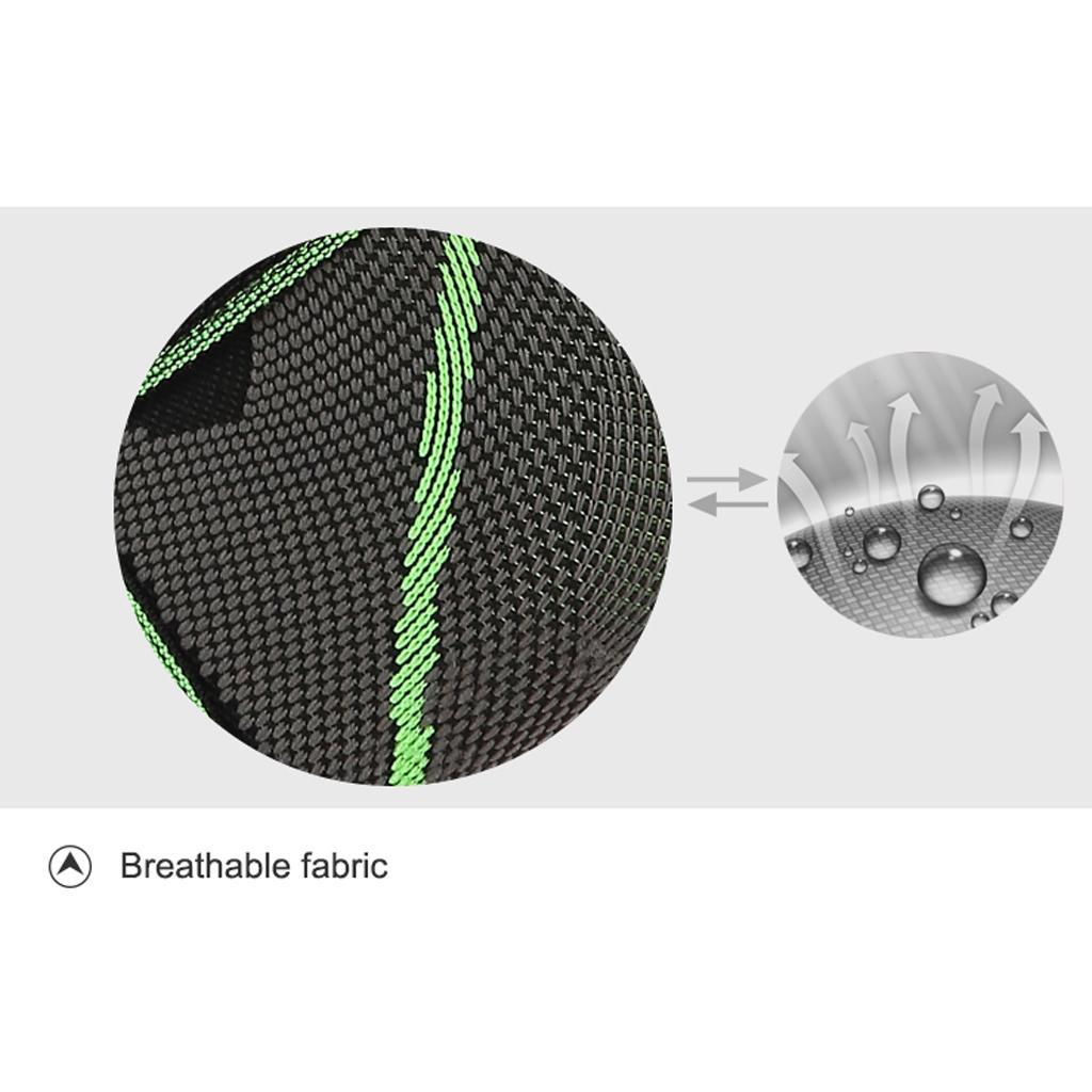 Men Women Compression Sleeve Ankle Support   Black