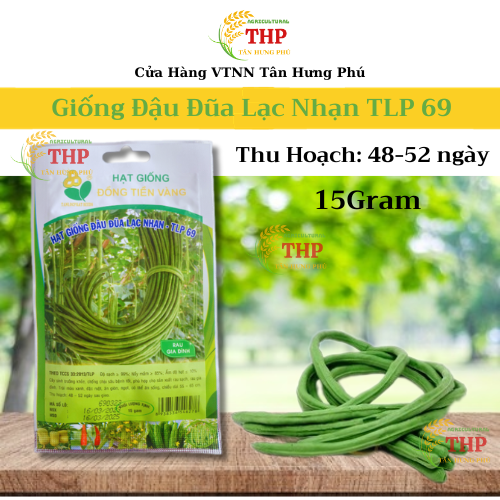 Hạt giống Đậu Đũa Lạc Nhạn TLP69 | Hạt Giống | gói 15gr