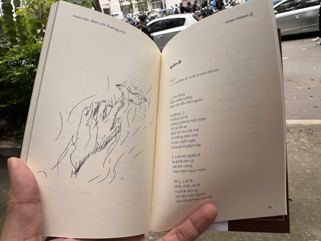 (Tập thơ) MÙA NÀO ĐẾM VẾT THƯƠNG YÊU – Toan Thành Lê - Domino Books – NXB Văn Học
