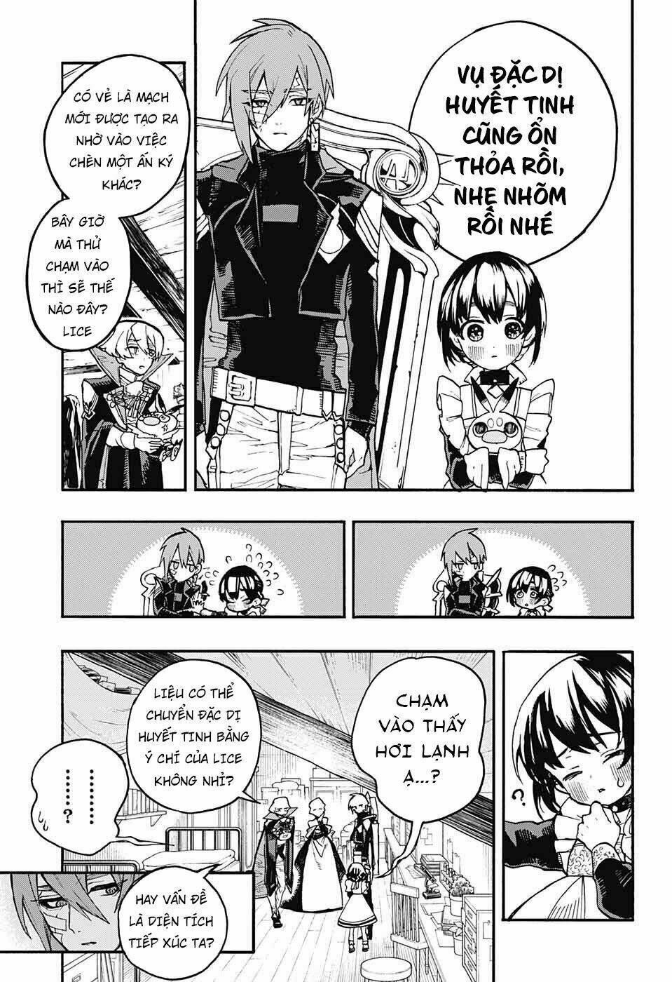 những bức họa quái dị của phù thủy chapter 18 7