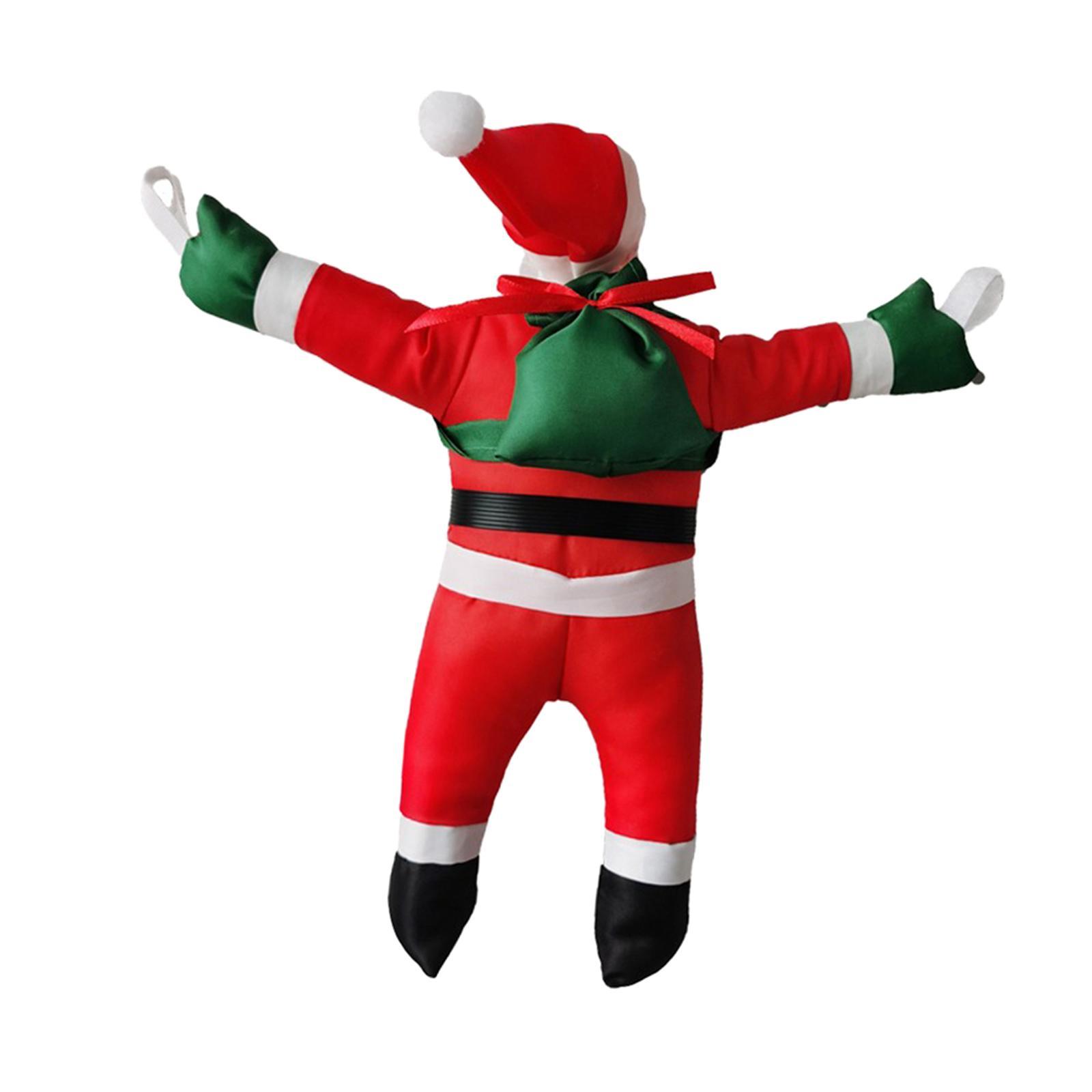 Christmas Tree Decoration Hanging Santa Claus for Winter Festival Xmas Tree