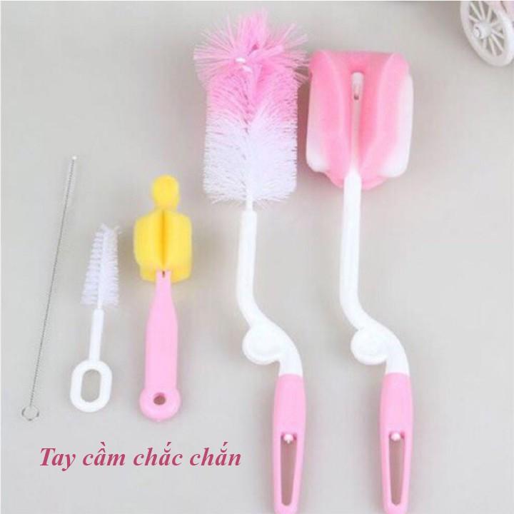 BỘ CỌ RỬA BÌNH SỮA 5 CHI TIẾT TIỆN ÍCH - 00187