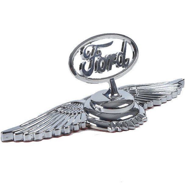 Logo cánh chim nổi 3D dán capo xe ô tô