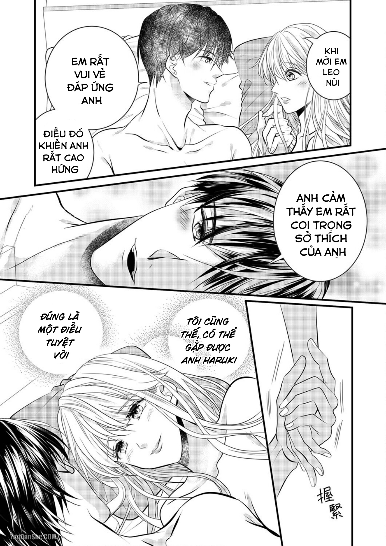 Vuốt Ve Da Thịt Của Người Yêu Mới Ngọt Ngào chapter 6.2 - Trang 9