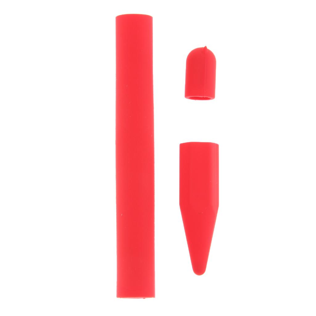 Soft Silicone Holder Grip Pouch Magnetic Sleeve for Apple Pencil