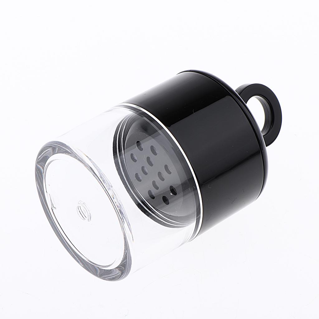 10G Empty Makeup Loose Powder Blush Case Refillable Cosmetic Container Jar with Puff and Sifter