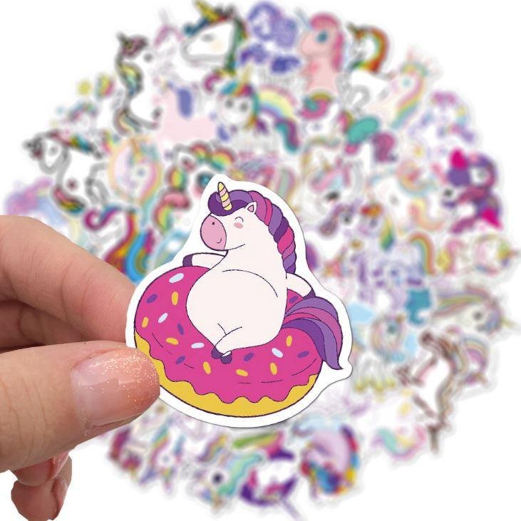 Sticker dán cao cấp Ngựa Pony Cực COOL ms#147