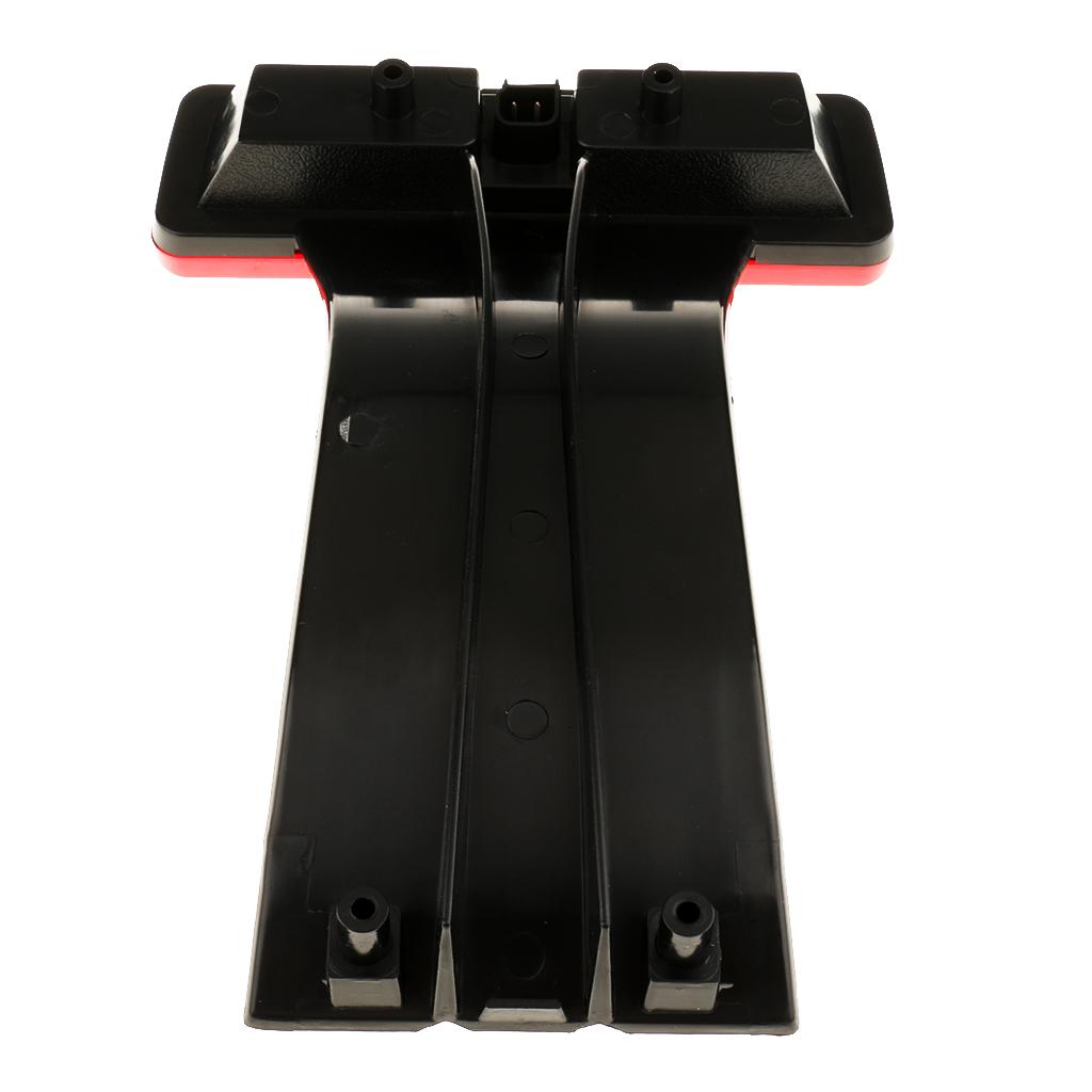 3rd Brake Red LED Light Red Lens Black Bracket for 07-17 Jeep JK Wrangler