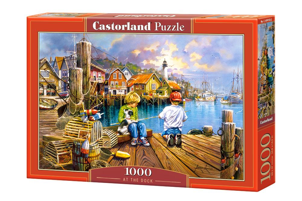 Xếp hình puzzle At the Dock 1000 mảnh CASTORLAND C-104192