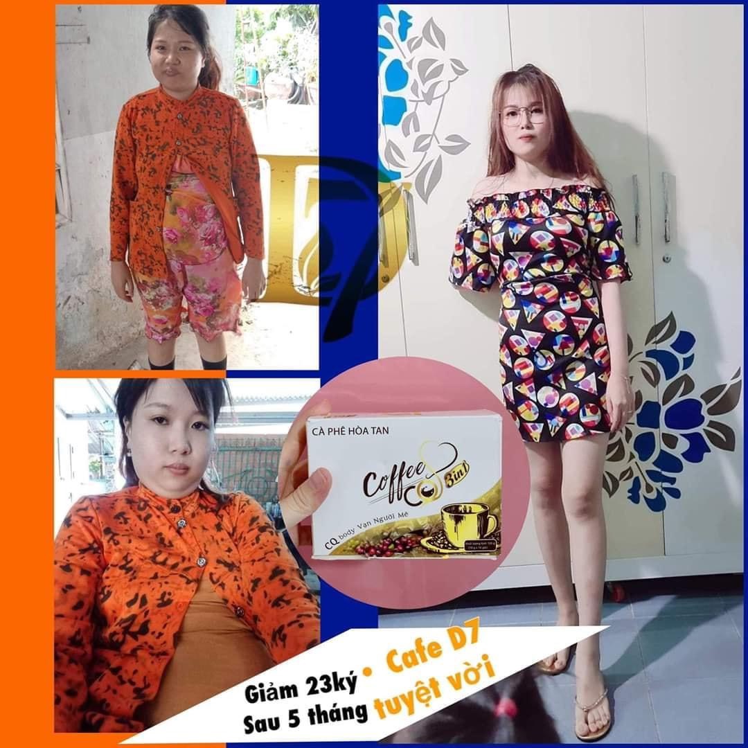 Combo 10 hộp CAFE hỗ trợ giảm cân HÒA TAN CQ COFFEE 3IN1 Thái Lan
