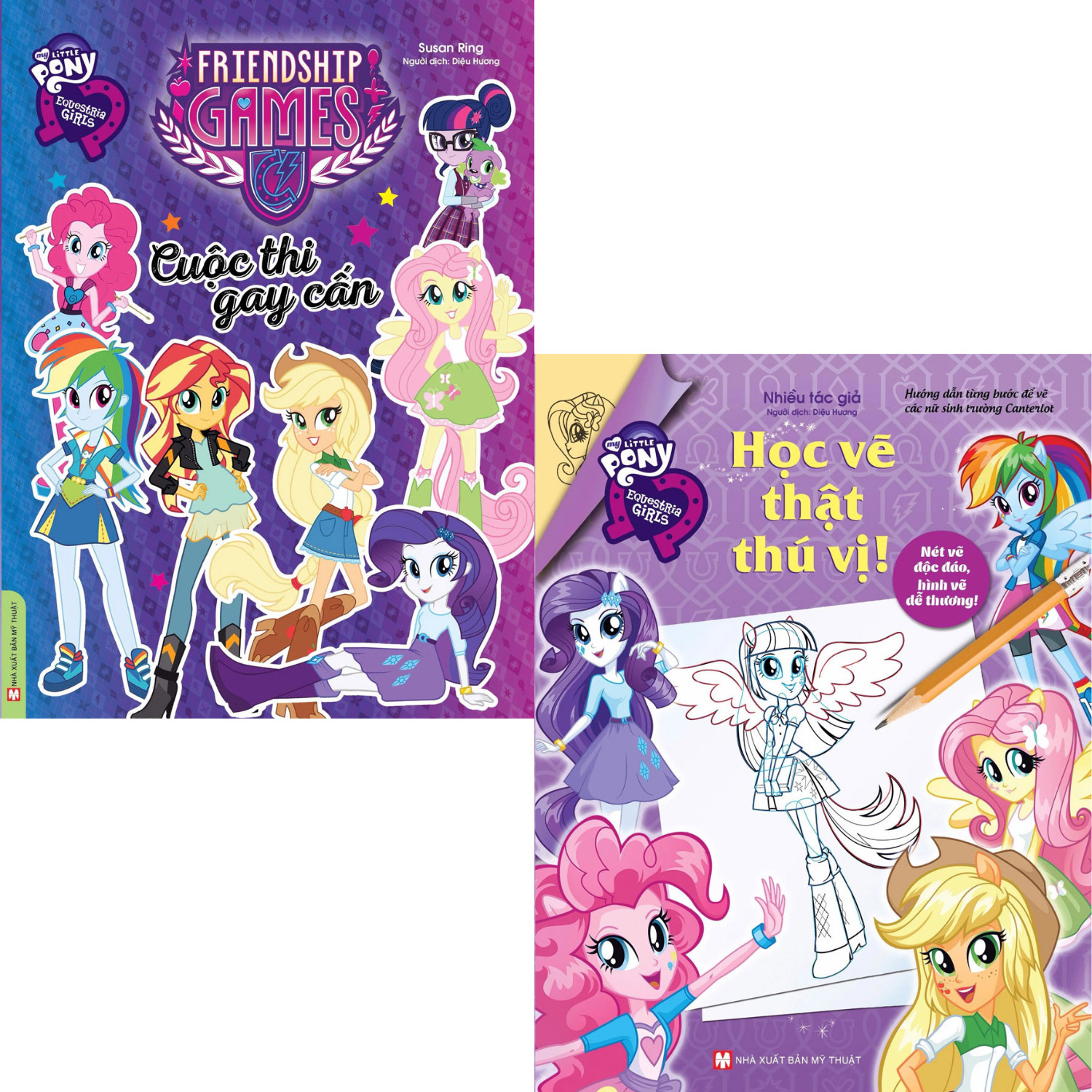 Combo 2 Cuốn My Little Pony - Rainbow Rocks