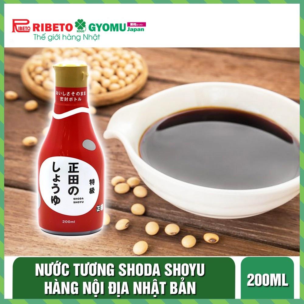 Nước tương Shoda Shoyu Kobe Bussan 200g -  Nhật Bản