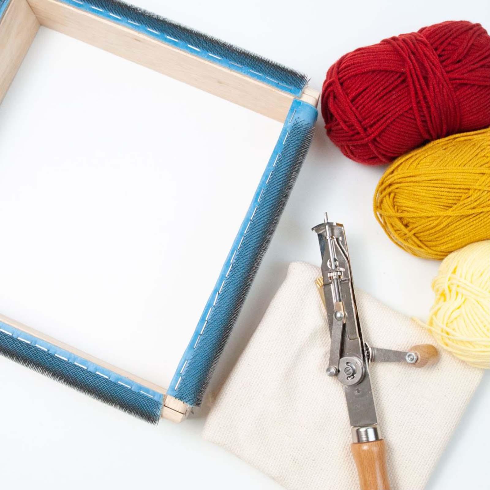 Practical Embroidery Frame Detachable Sewing Tools Wood DIY Durable Craft Cross Stitch Hoop Rug Hooking Frame for Cross Stitch