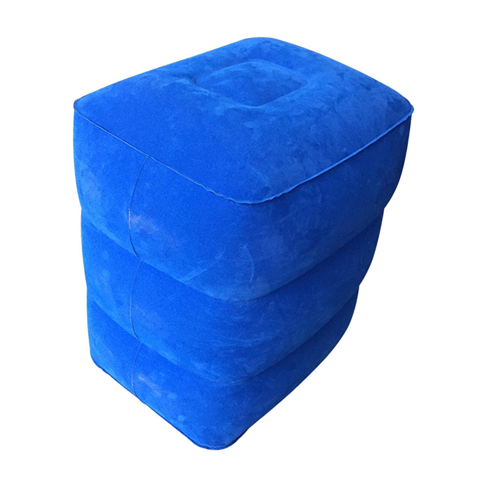 Travel Footrest Pillow Relax Inflatable feet pillow for Camping Cars Travel