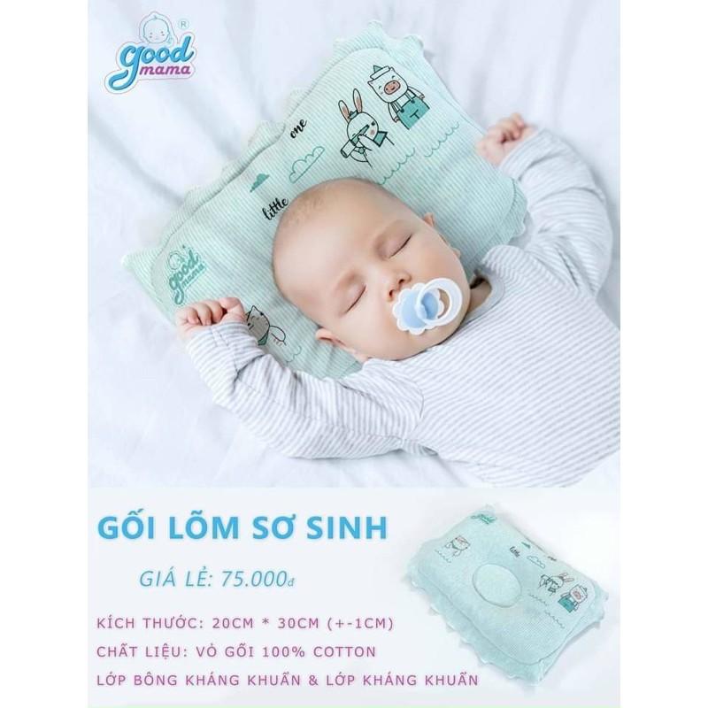 Gối Sơ Sinh cao cấp dành cho bé ngủ ngon