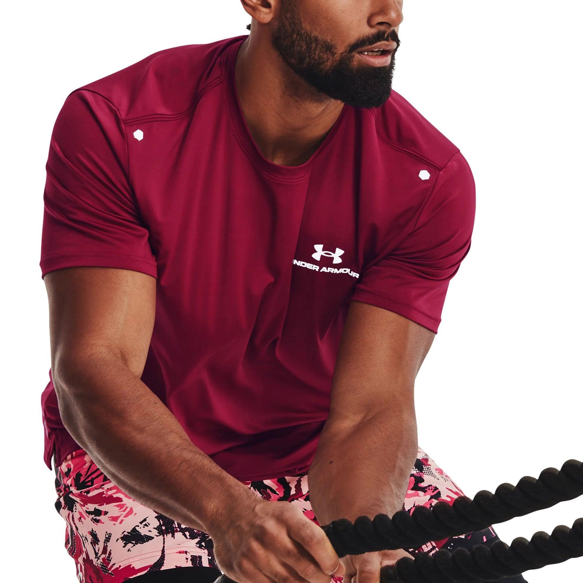 Áo thun tay ngắn thể thao nam Under Armour Rush Energy - 1366138-664