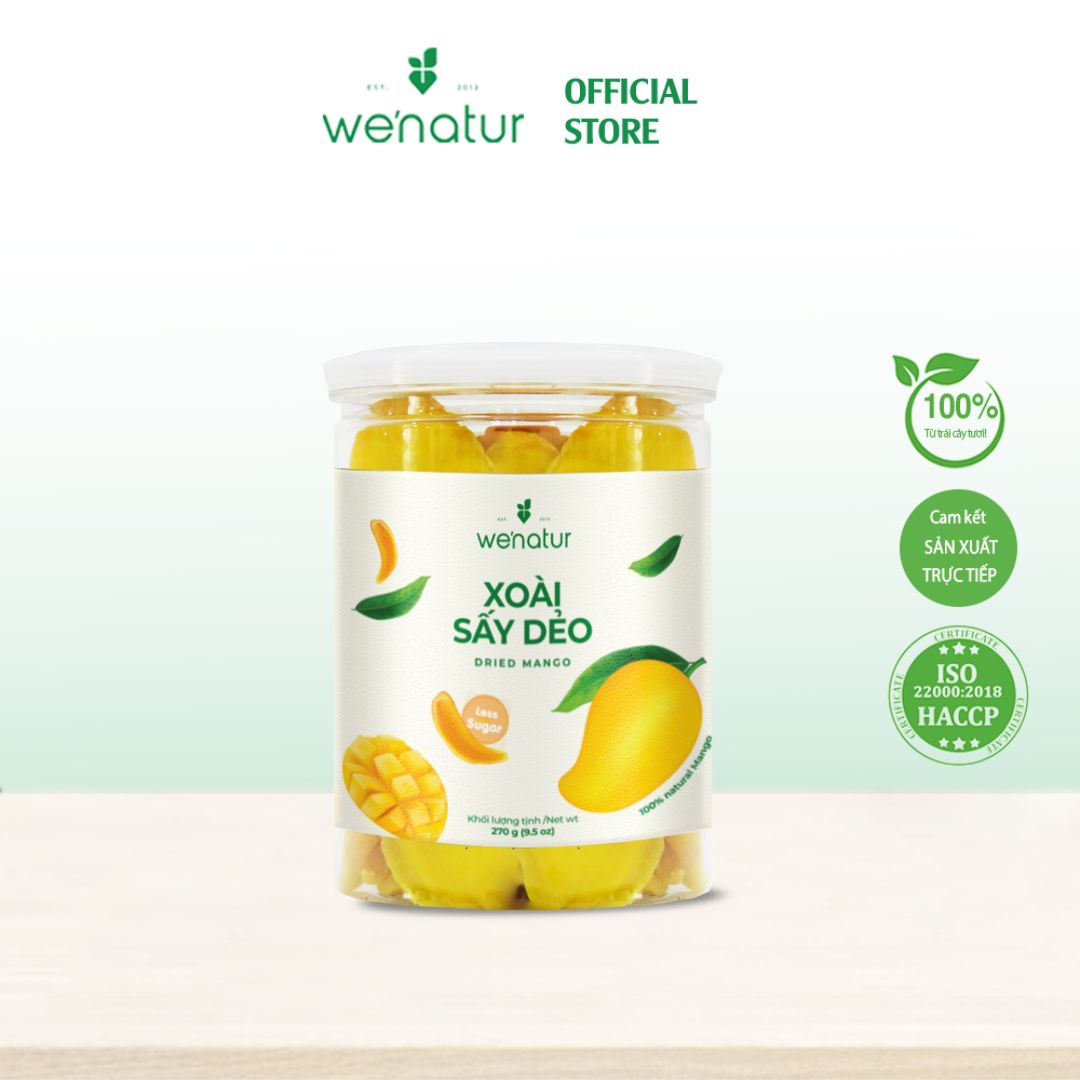 Xoài sấy dẻo 270g Dann Food