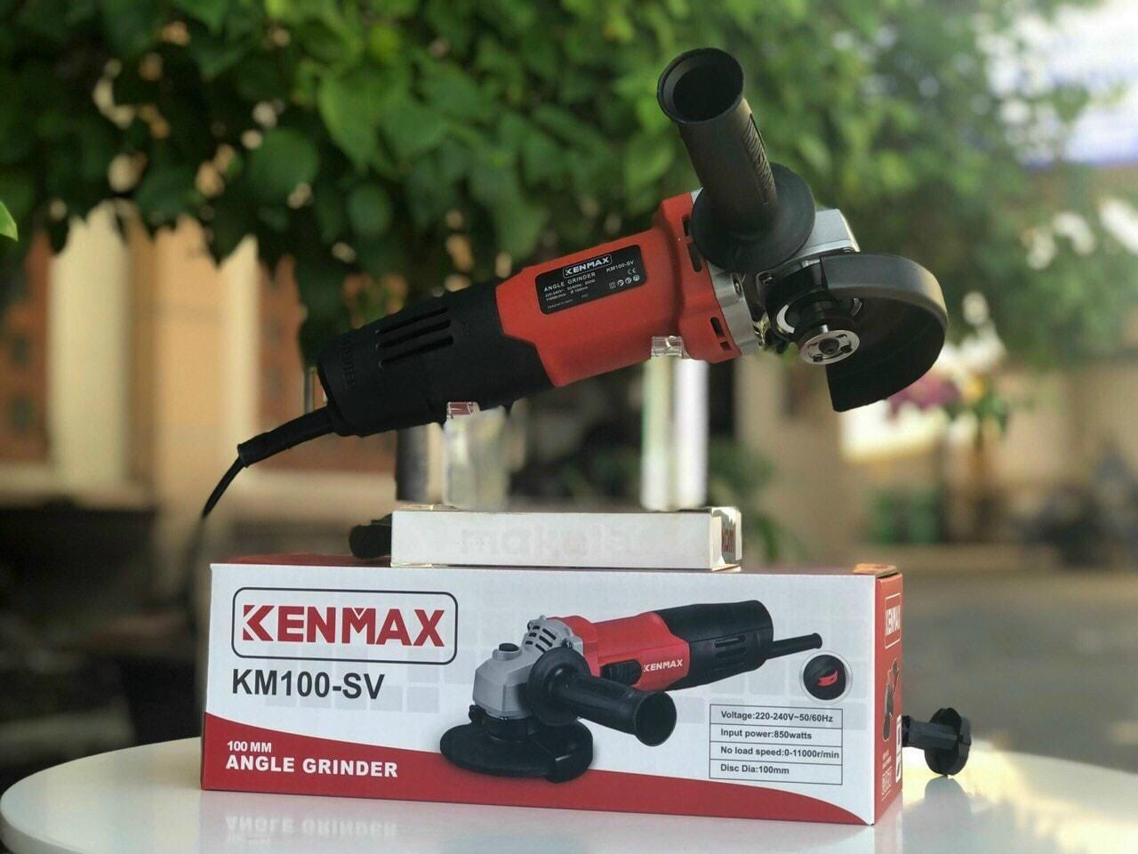MÁY MÀI GÓC 850W 100MM KENMAX KM100-SV- HÀNG CHÍNH HÃNG