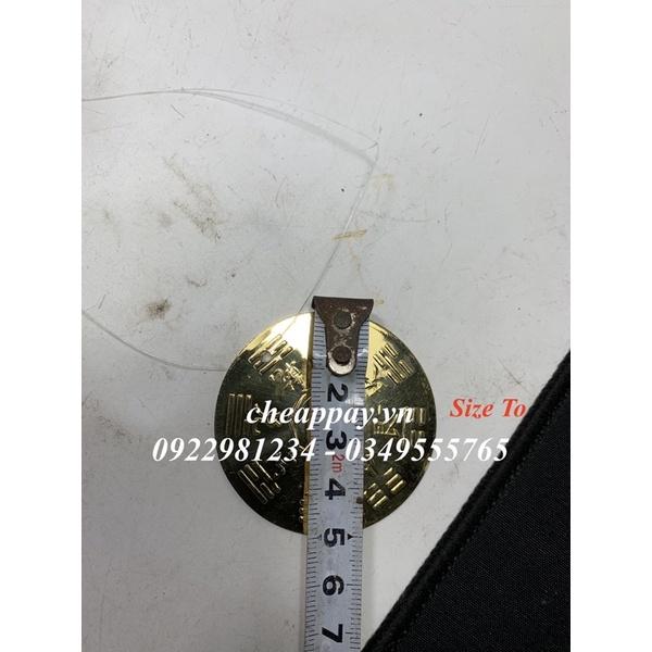 Chuông Gió Đồng Phong Thủy 6 Thanh Loại Dày