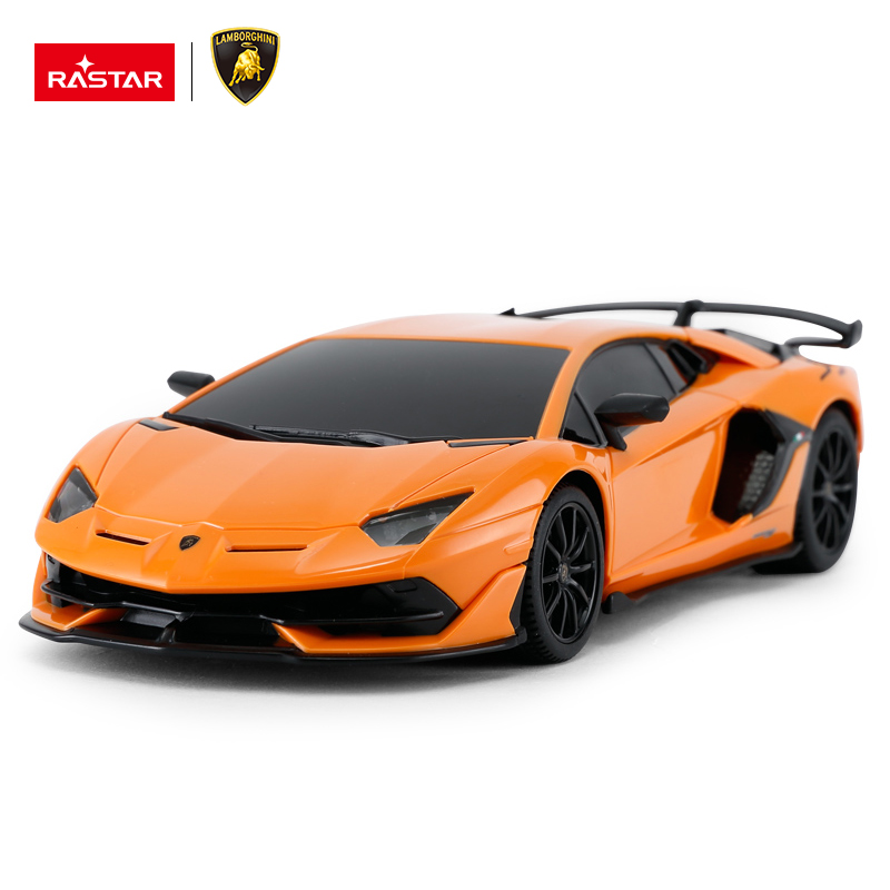 Đồ chơi điều khiển RASTAR Xe điều khiển 1:24 Lamborghini Aventador SVJ_màu Cam R96100/ORA