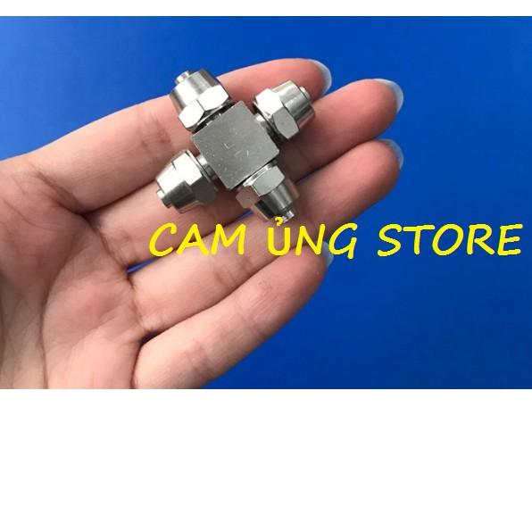 Van chia khí co2 bằng inox- Van chia 2 chia 3 khí co2 loại đơn giản