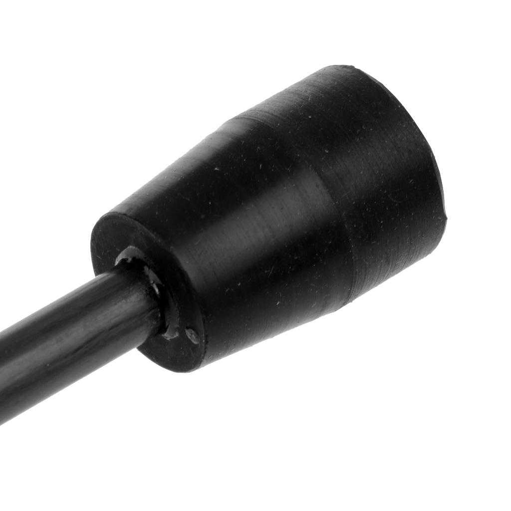 Universal Alloy Archery Stabilizer Bow String Suppressor Stop Silencers Hunting Black