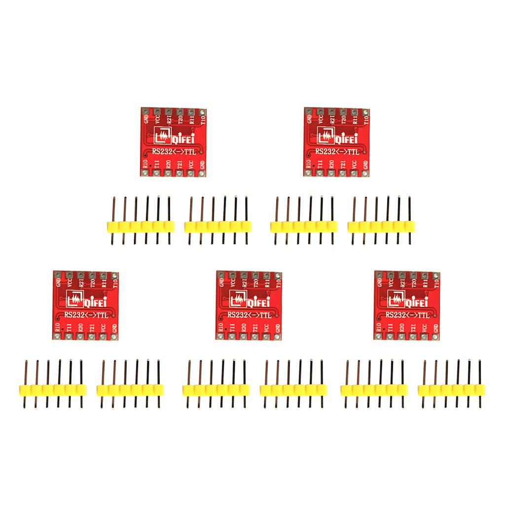 5pcs Mini Logic Level Converter Bi-Directional Module 3.3V To 5V 2 Channel