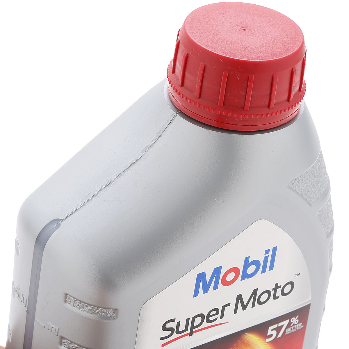 Nhớt Xe Số 4T Mobil Super Moto 15W-40  Tiêu Chuẩn JASO MA2 API SL (0.8L) - Hàng Chính Hãng