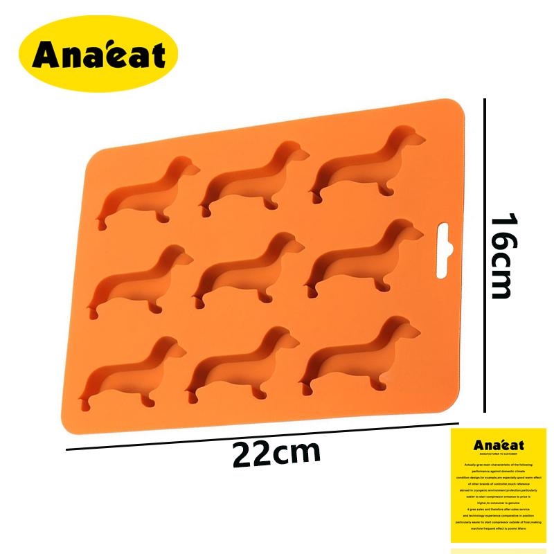 Khuôn silicone ANAEAT để làm sô cô la và đá viên