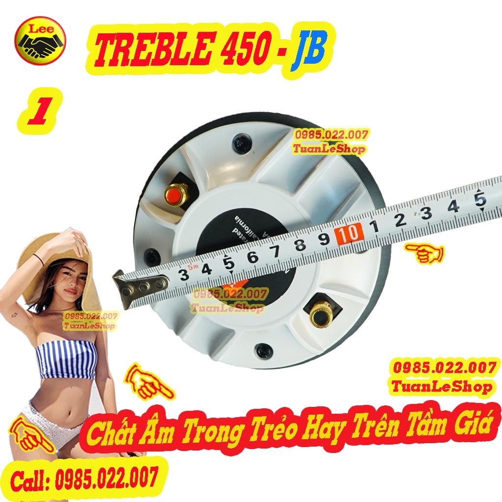 01 COMBO TREBLE 450 JB NẮP NHÔM TRẮNG REN XOÁY – Giá 1 LOA 450 J B L TRẮNG REN XOÁY + PHỄU 11X28 + TỤ 2,2