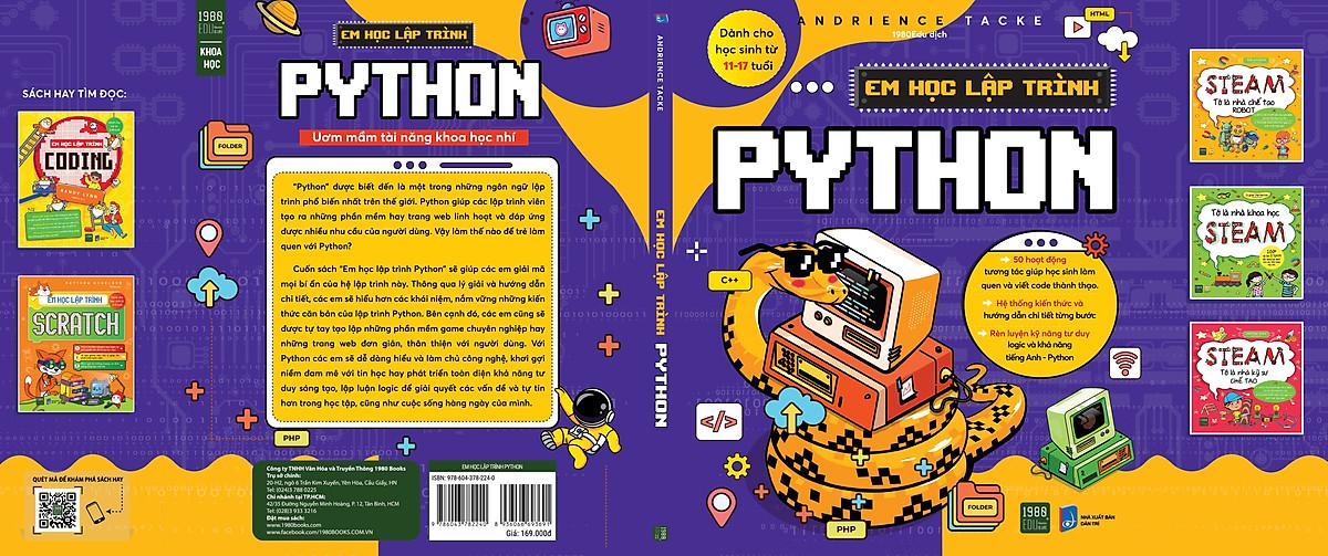 Em học lập trình Python - Bản Quyền
