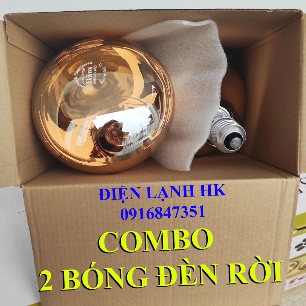 Đèn sưởi nhà tắm treo tường 2 bóng,3 bóng sưởi ấm nhanh, điều chỉnh từng bóng tiện lợi, chống cháy nổ