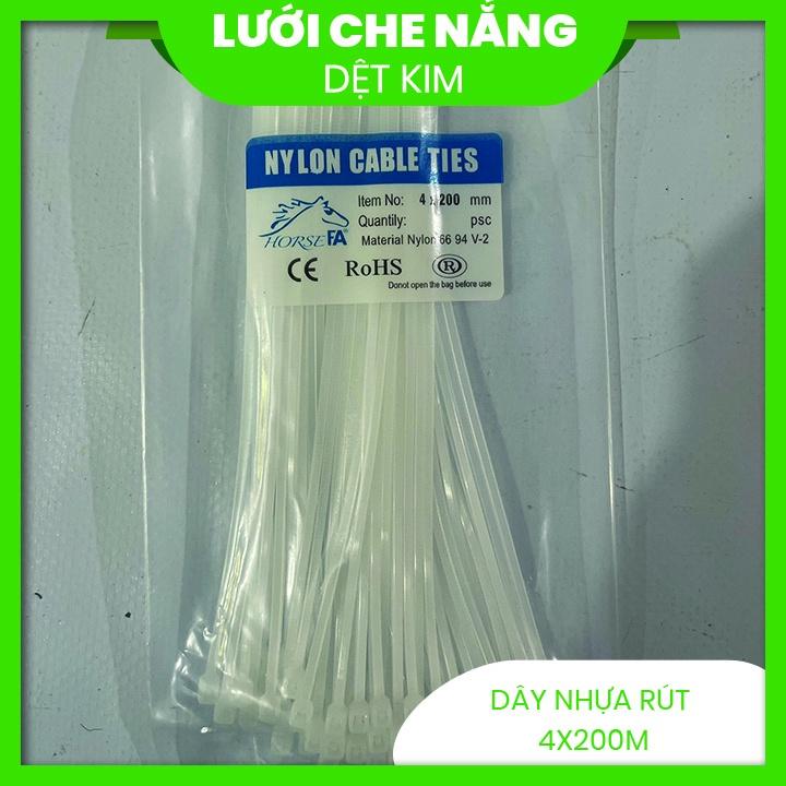 Dây rút nhựa buộc lan, buộc cây cảnh tiện dụng