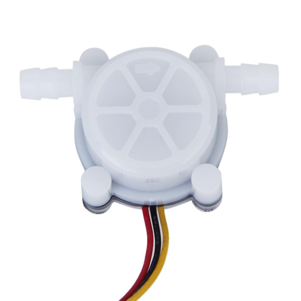 Water Flow Sensor Switch Meter Dispenser Counter Fluid Control 0.3-6L/min