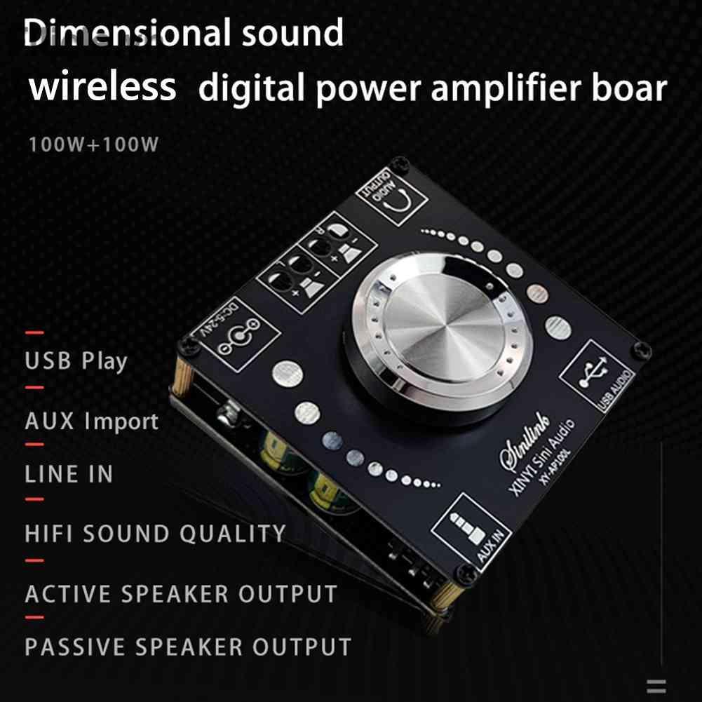 Bảng Mạch Khuếch Đại Âm Thanh Kỹ Thuật Số Kênh 2.0 XY-AP100L 100Wx2