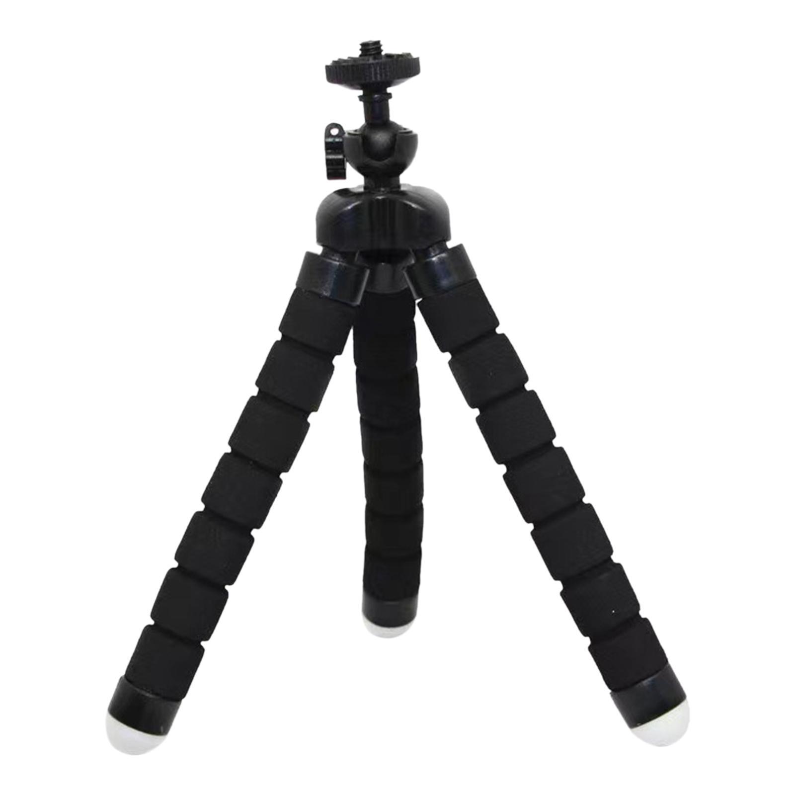Phone Tripod Flexible Phone Holder Mount Lightweight for Video Recording