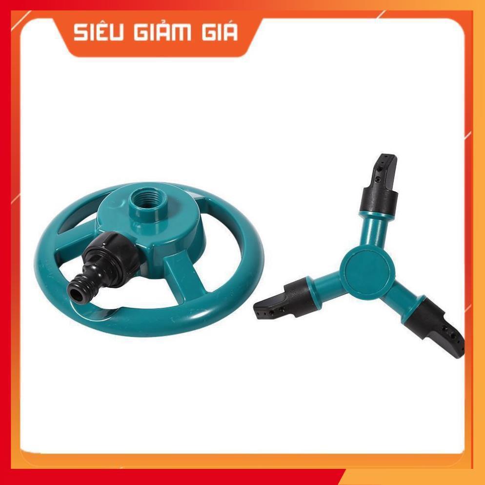 Vòi phun nước tưới cây 3 đầu xoay 360 độ 206799
