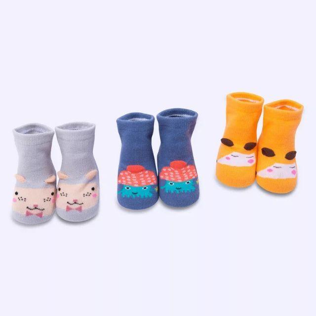 Vỉ 10 đôi tất Poni kid chống trượt cho bé yêu