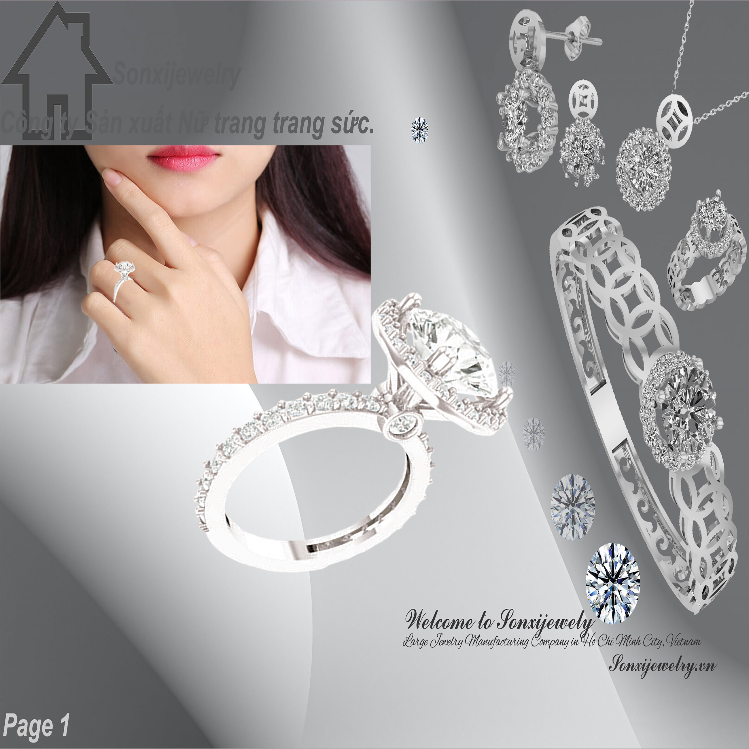 NHẪN NỮ TUỔI TEEN MẪU ĐẸP 907