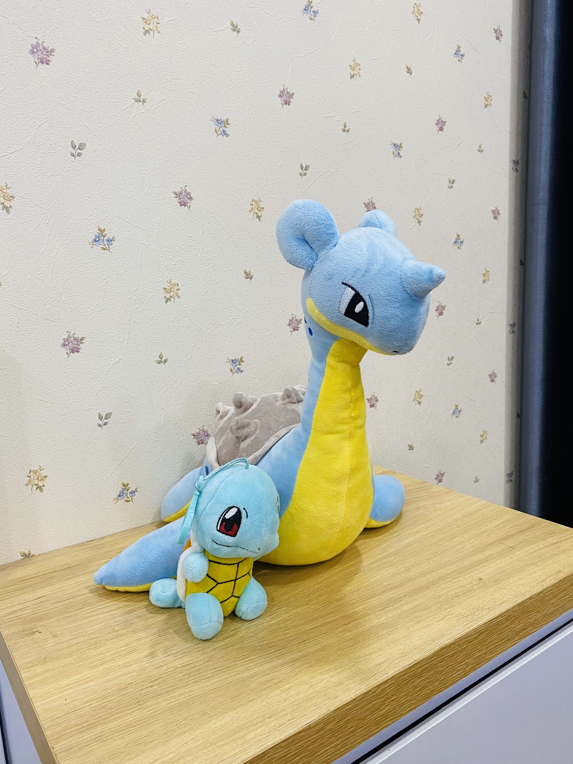 Gấu bông Pokemon Lapras + tặng 1 pokemon dạng móc khóa