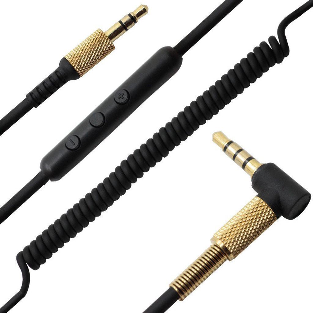 Audio Cable For Marshall Major II Monitor Headphone & Mic For Iphone Samsung